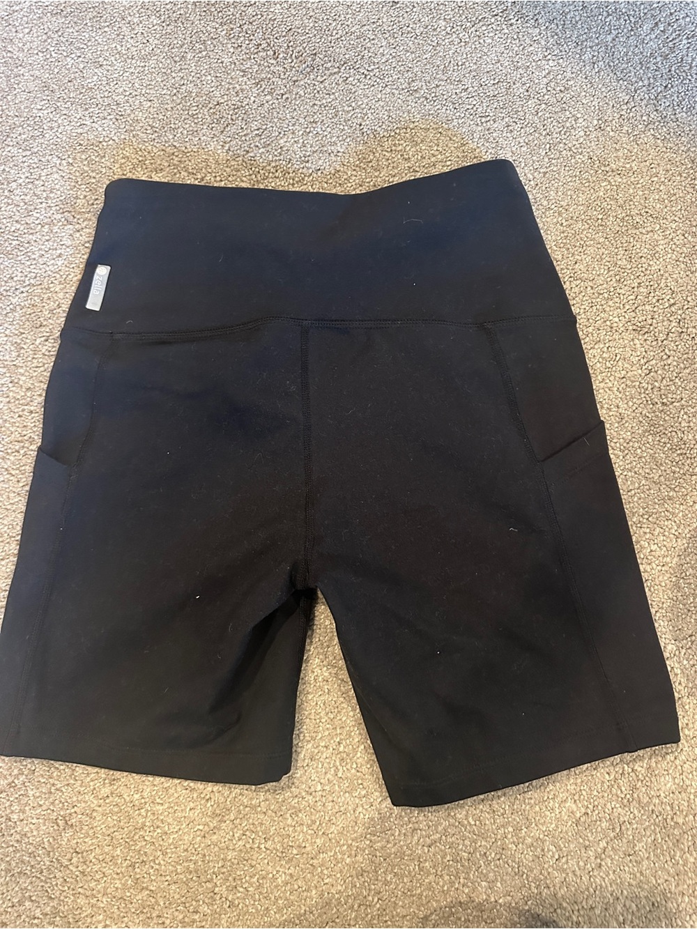 Zella High-Waist Black Women’s Active Shorts